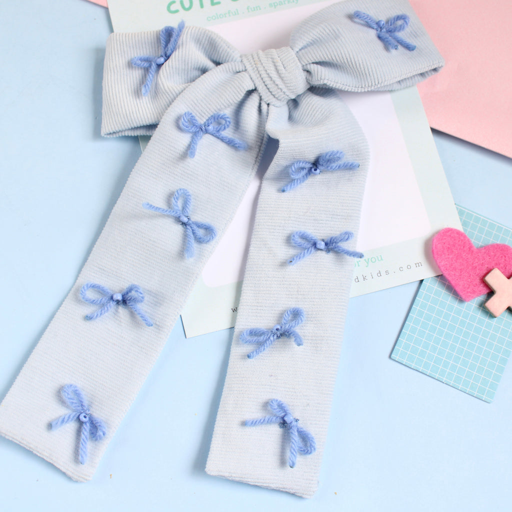 PERIWINKLE COQUETTE Lady Bow